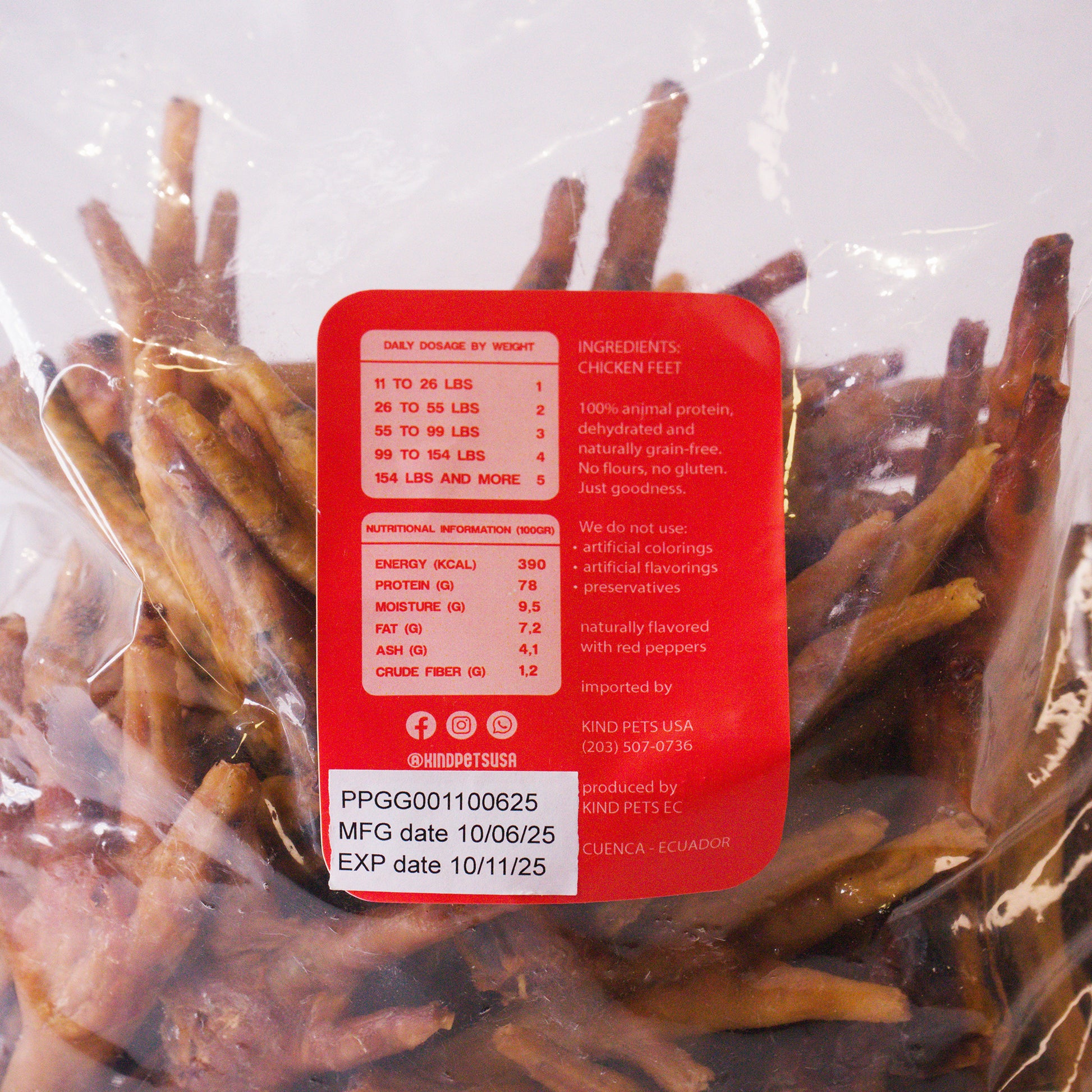 Chicken Feet 50 Pcs